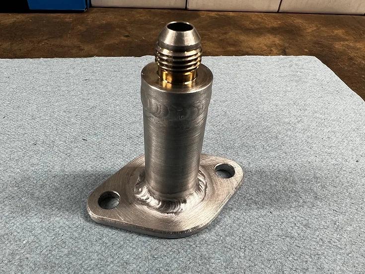 Miata Coolant Neck Turbo Feed
