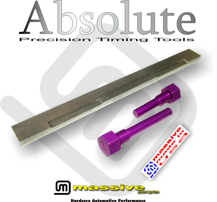Massive Speed cam lock bar and crank TDC pins