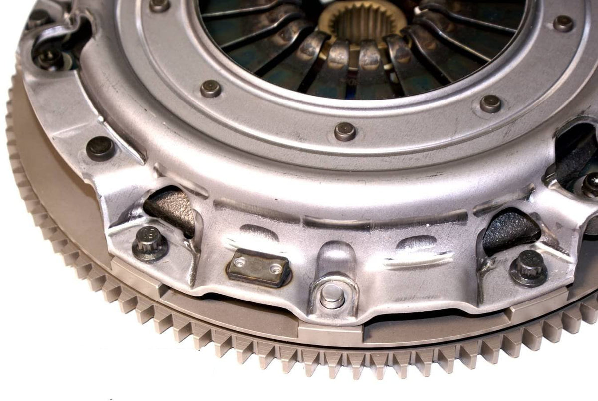 Massive Speed pressure plate bolts, close up