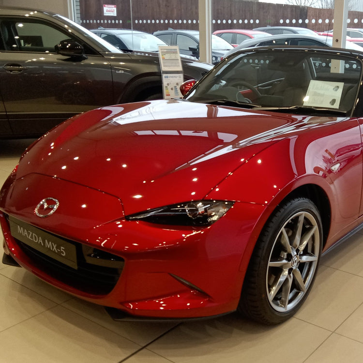 Red Mazda MX-5 ND Miata