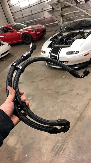 Miata Catch Can 10AN Lines