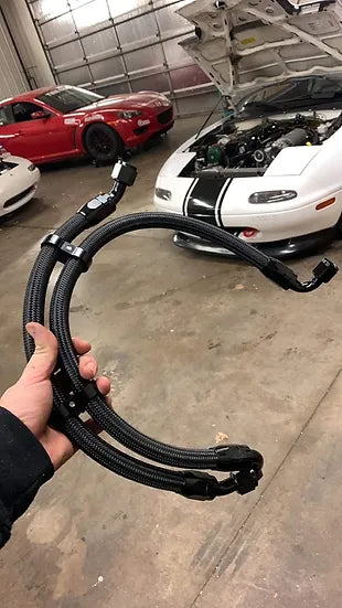 Miata Catch Can 10AN Lines