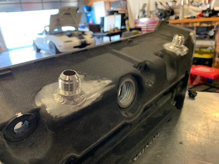 K Swap 10AN Valve Cover/Catch Can Bundle Napp Motorsports