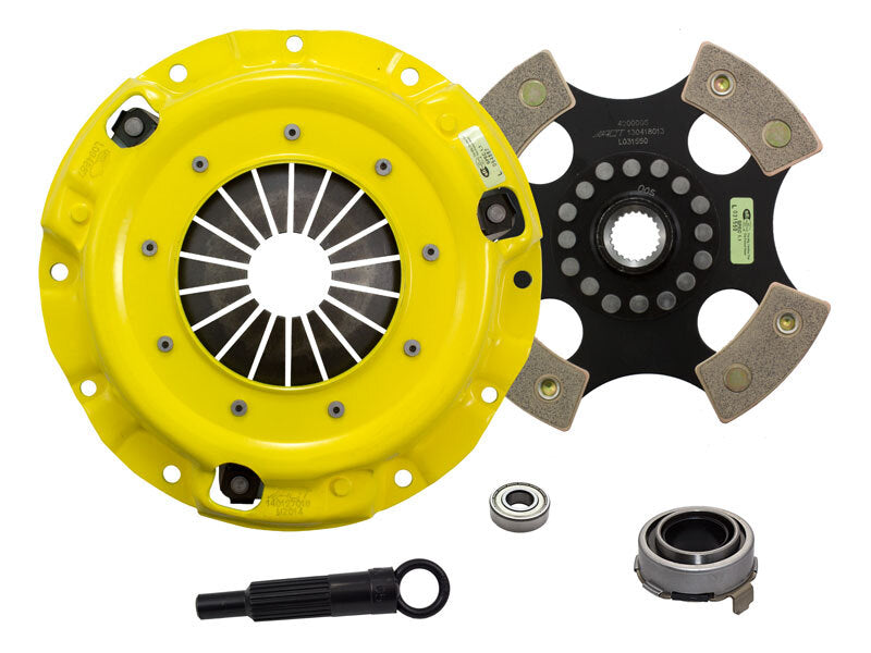 ACT Clutch Kit - 1990-2005 Mazda Miata (NA/NB) - 1990-1993 (1.6L) / Heavy Duty - Race Rigid 4 Pad