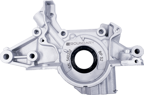 Boundary BP-S2 billet oil pump housing for 1991.5-2005 Miata