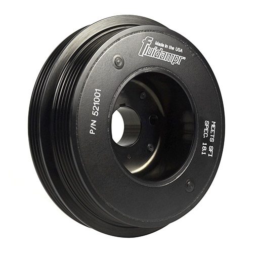 Fluidampr crank pulley for 1993-2005 Miata, front face