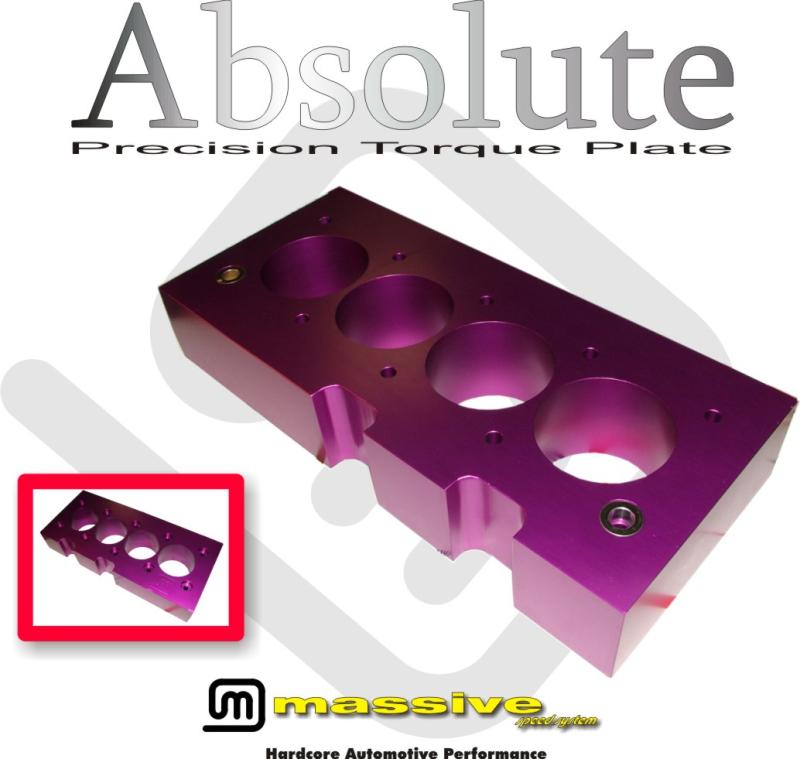 Massive Speed Absolute Torque Plate, anodized purple
