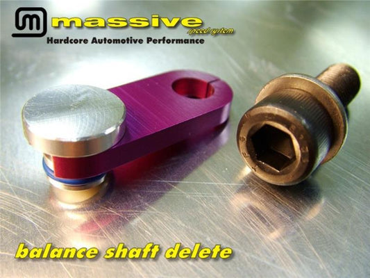 Massive Speed balance shaft delete kit for the MZR / Duratec 2.5