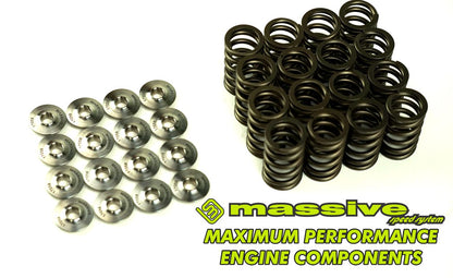 Massive Speed valve springs and titanium retainers, full kit